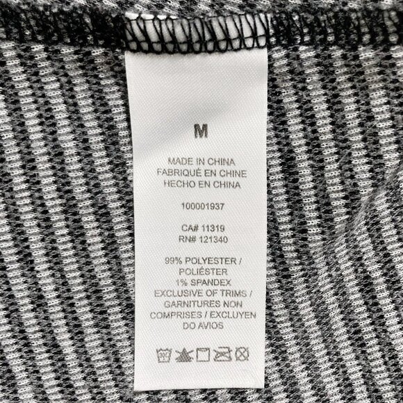 DYNAMITE Grey black leopard print full pleated mini skater skirt ~ SMALL MEDIUM - Picture 9 of 11